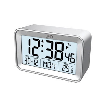 Digitálny budík riadený rádiovým signálom RB3544.2, 10cm